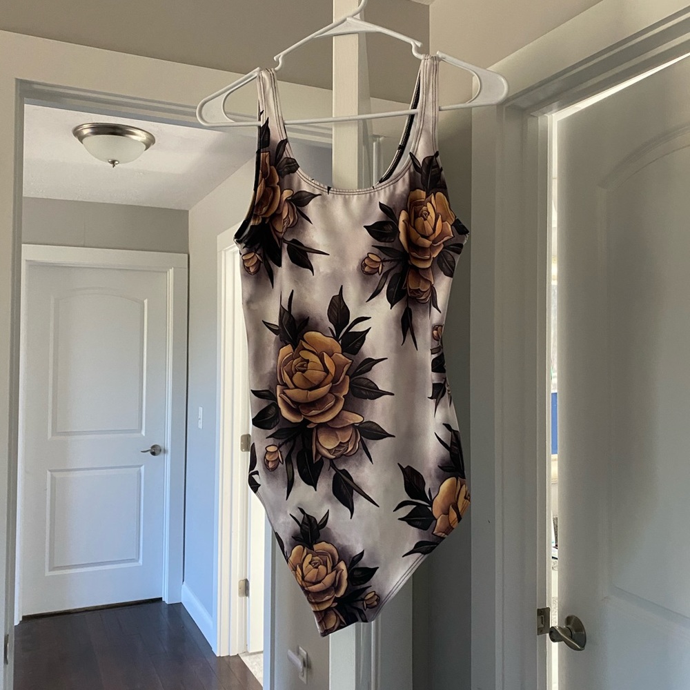 Floral bodysuit